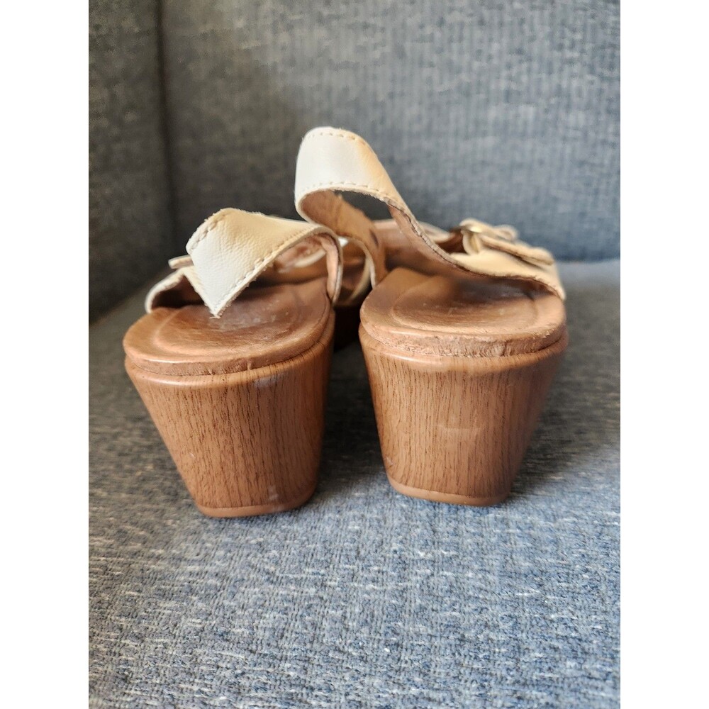 Dansko "Joanie" Sandals Brown & White Size 39 US 8.5 - Picture 5 of 10